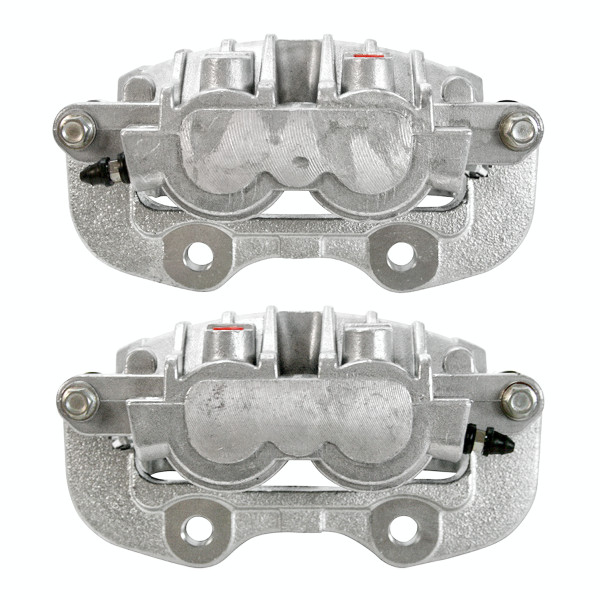 Rear Brake Caliper Pair 2 Pieces Fits Driver and Passenger side 4 Wheel Disc - Part # BC2742PR