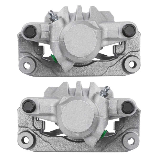 Rear Driver and Passenger Side New Disc Brake Caliper with Bracket Set of 2 - Part # BC8030PR