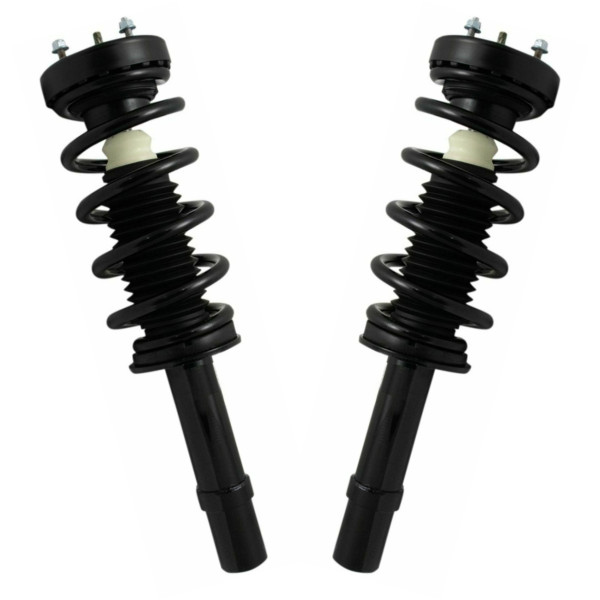 Front Complete Struts and Coil Springs Set of 2 Driver and Passenger Side - Part # CST272901LR
