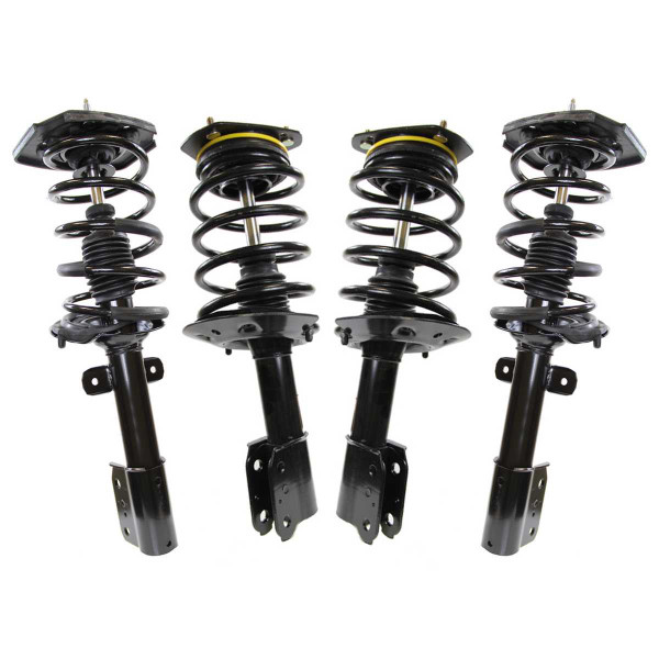 Front & Rear Complete Struts and Coil Springs Set of 4 - Part # CST272905-372473PR