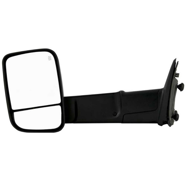 Side View Mirror Power Tow Folding Heated Textured Black, Driver Side - Part # KAPCH1320315
