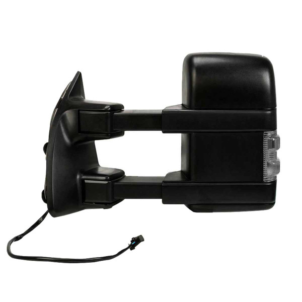 Driver Left Power Heated Towing Signal Side View Mirror - Part # KAPFO1320268SS