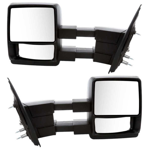 Manual Towing Side View Mirror Pair - Part # KAPFO1320368PR