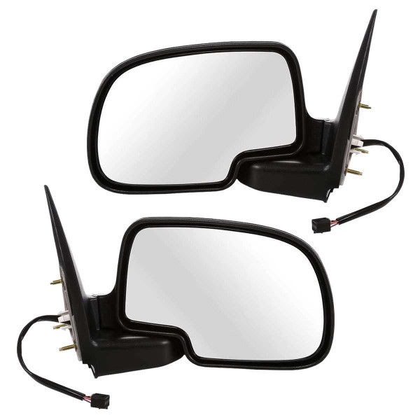Side View Power Mirror Folding Heated Smooth Paint to Match Set of 2, Driver and Passenger Side - Part # KAPGM1320252PR