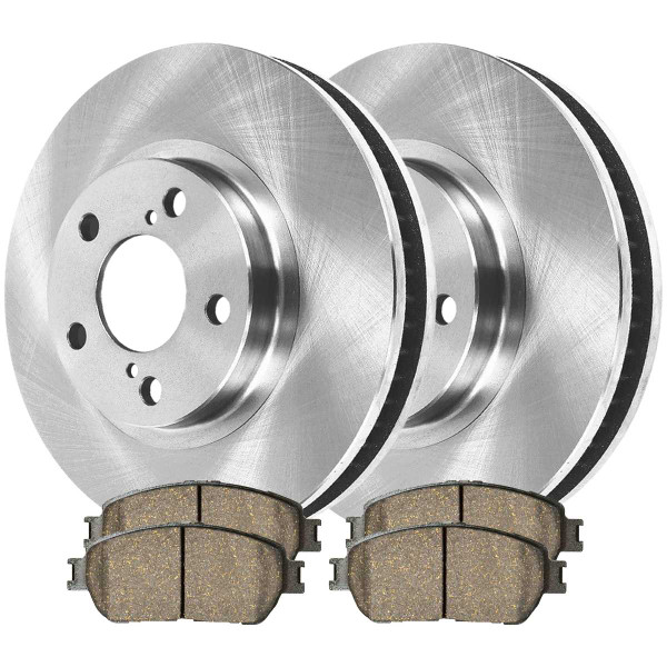 Front Performance Brake Pad and Rotor Bundle - Part # PCDR4131641316906
