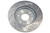 Front Pair of Performance Silver Drilled Slotted Rotors - Part # PR65099DSZPR