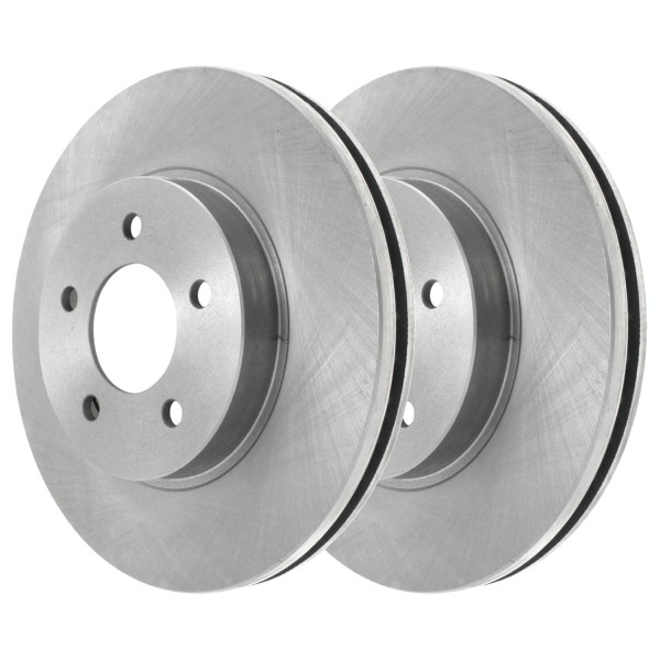 Front and Rear Disc Brake Rotors Set of 4 - Part # R65038R65041