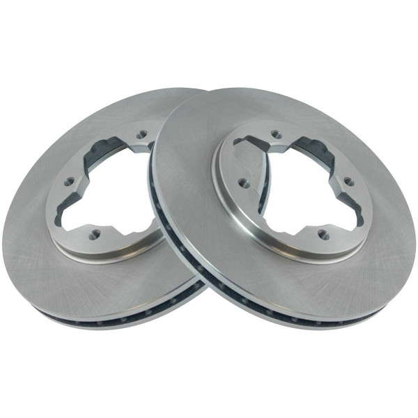 Front Disc Brake Rotors and Ceramic Pads Kit, Driver and Passenger Side - Part # RSCD4289-4289-465-2-4