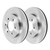Front Brake Rotors and Ceramic Pads Kit Driver and Passenger Side - Part # RSCD64101-64101-934-2-4