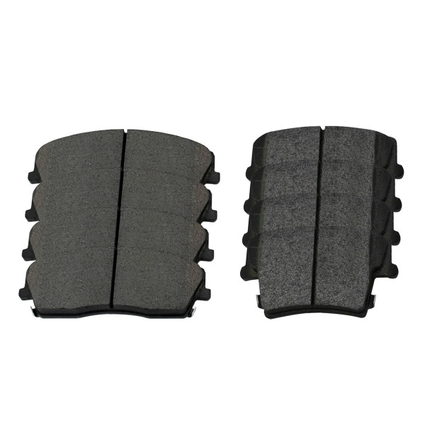 Front and Rear Ceramic Disc Brake Pad Kit - Part # SCD1057-1056