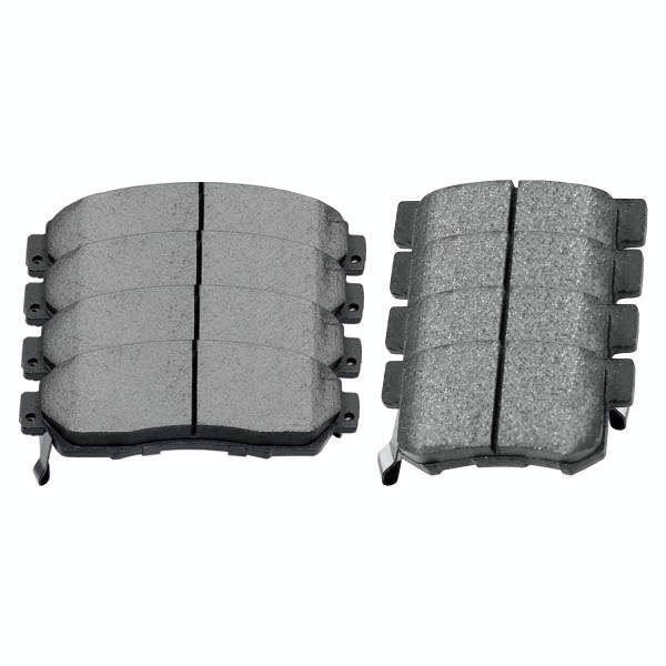 Front and Rear Ceramic Brake Pads Kit - Part # SCD1089-1086