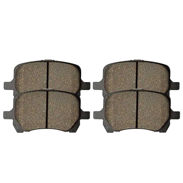 Front Ceramic Brake Pad Set - Part # SCD1160