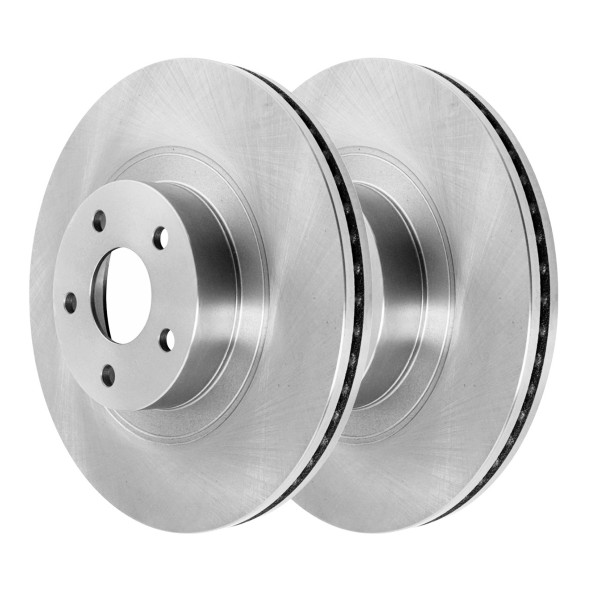 Front Disc Brake Rotors and Ceramic Pads Kit, Driver and Passenger Side - Part # SCD1539-R41061