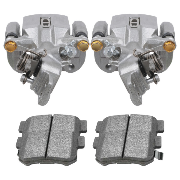 Rear Brake Calipers and Ceramic Pads Kit Driver and Passenger Side - Part # SCD537-BC29744PR