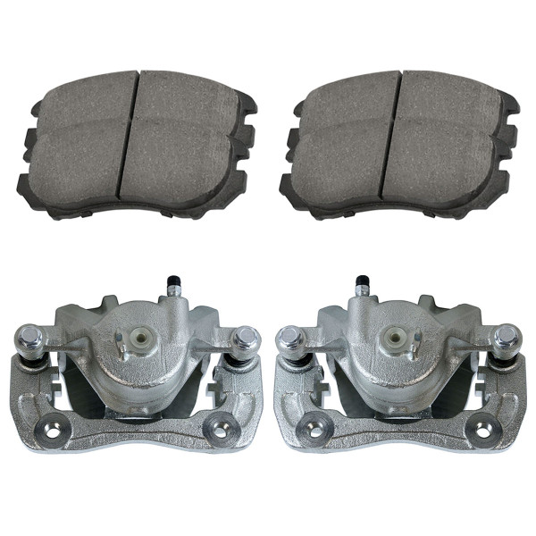 Front Brake Calipers and Ceramic Pads Kit Driver and Passenger Side - Part # SCD924-BC30230PR