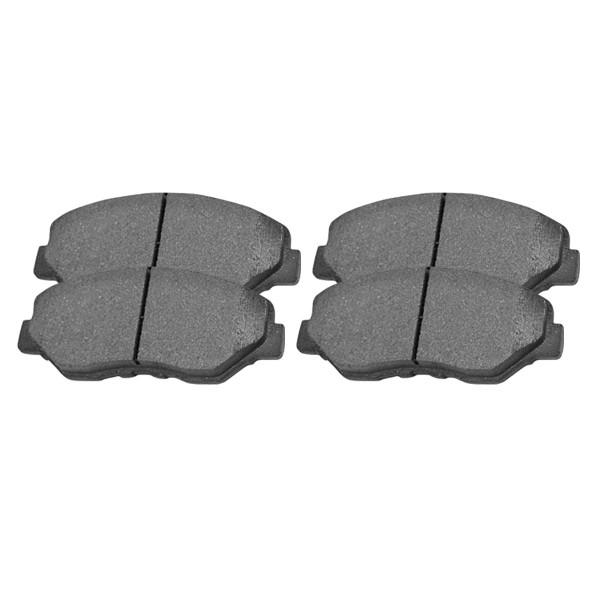 Front Performance Drilled Slotted Brake Rotors Black and Ceramic Pads Kit, Driver and Passenger Side - Part # SCDPR4134941349914
