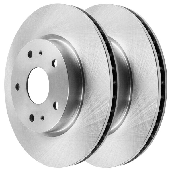 Front Disc Brake Rotors and Semi Metallic Pads Kit, Driver and Passenger Side - Part # SMK815A-R41501