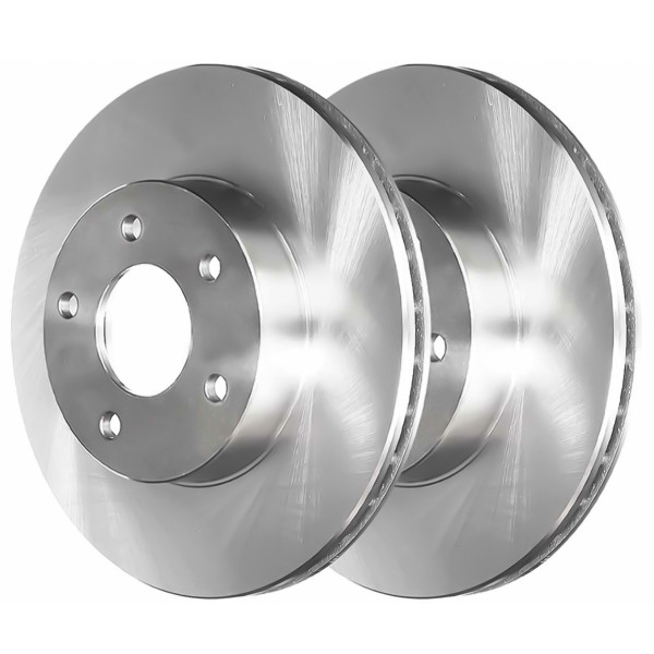 Front Disc Brake Rotors and Semi Metallic Pads Kit, Driver and Passenger Side - Part # SMK866-R63039